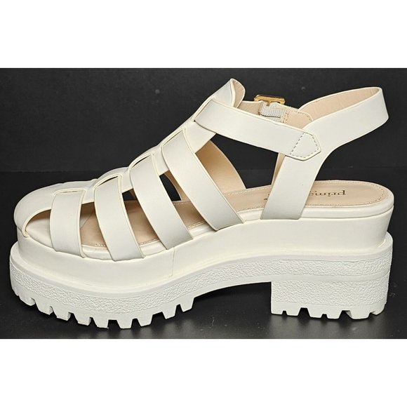 PRIMADONNA COLLECTION WOMEN SANDAL Strap Platform Euro Sizes  White 00134 ECP - Picture 3 of 12